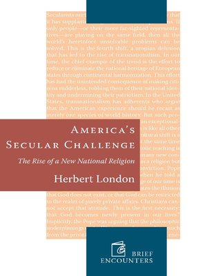 cover image of Americas Secular Challenge